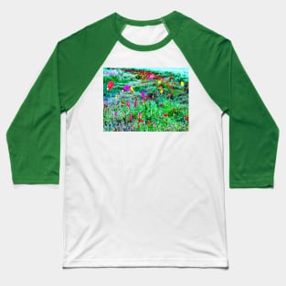 Petals on the Field Baseball T-Shirt